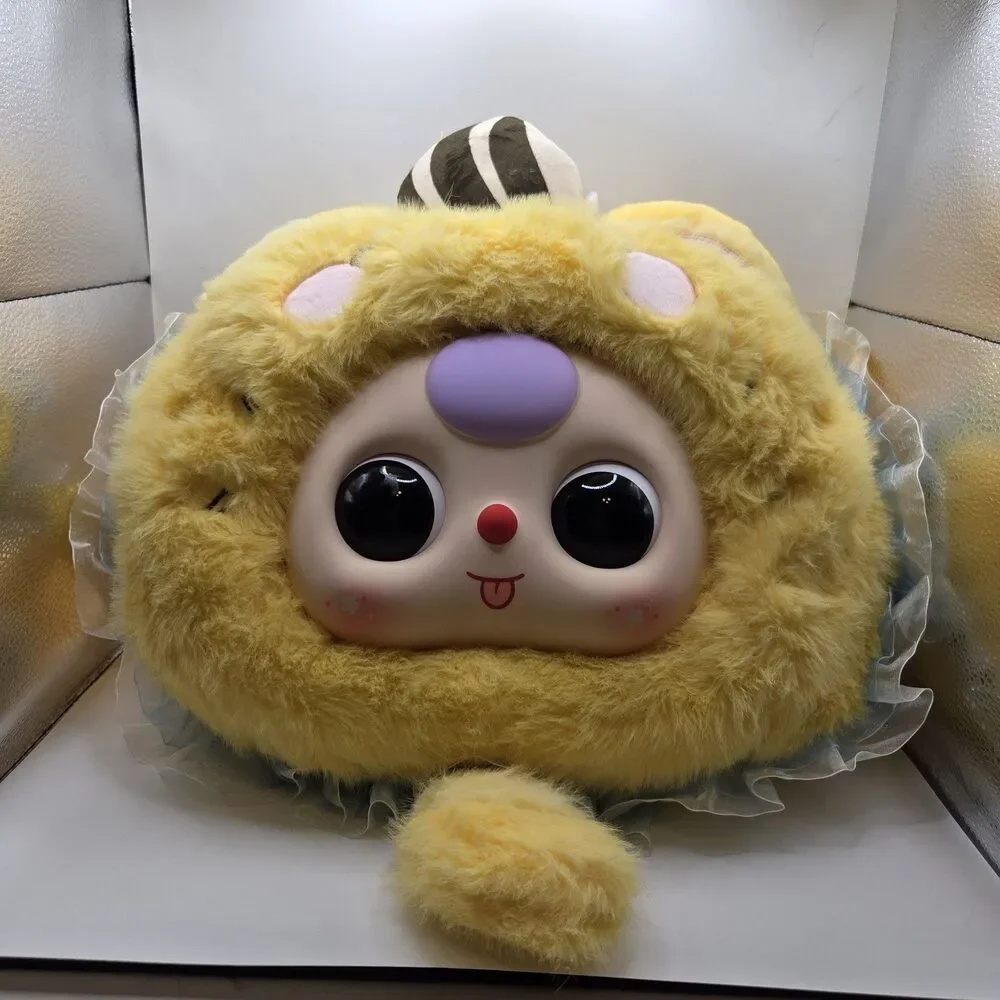 Baby Three BB3 800% Fairy Tale Big Head Backpack Yellow Mouse Gua Gua Plush
